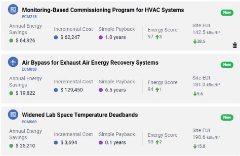 New Energy Efficiency Measures